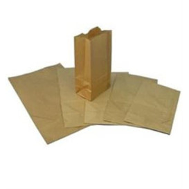 Torby Papierowe bez Uchwytów Kraft Brązowe 15+9x28cm (1000 Sztuk)