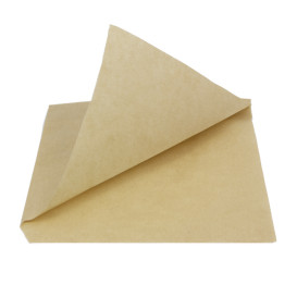 Miski Papierowe Tłuszczoodporny Otwarte 2L Kraft 15x15cm (3000 Sztuk)