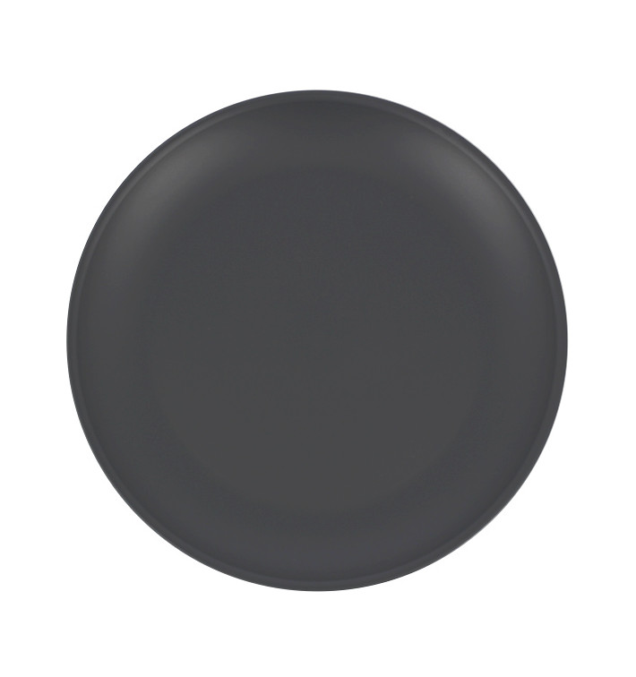 Talerz Plastikowe Płaski Antracyt Durable PP Mineral Ø23,5cm (6 Sztuk) Talerz Plastikowe Płaski Antracyt Durable PP Mineral Ø23,5cm (6 Sztuk)