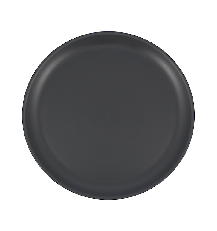 Talerz Plastikowe Płaski Antracyt Durable PP Mineral Ø27,4cm (6 Sztuk) Talerz Plastikowe Płaski Antracyt Durable PP Mineral Ø27,4cm (6 Sztuk)