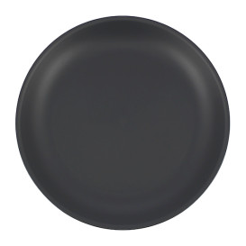 Talerz Plastikowe Płaski Antracyt Durable PP Mineral Ø21cm (6 Sztuk)