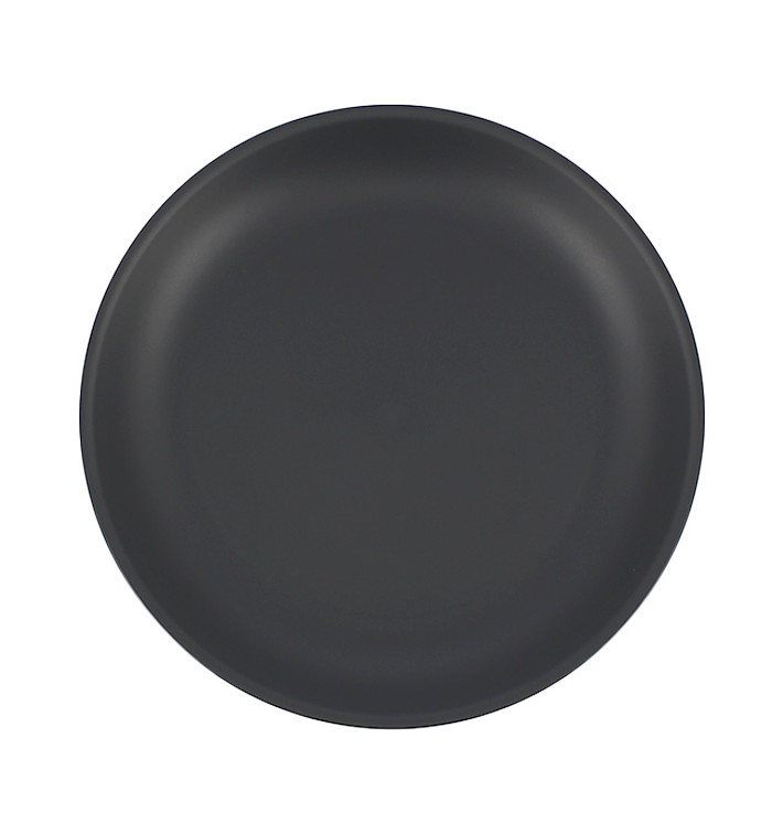 Talerz Plastikowe Płaski Antracyt Durable PP Mineral Ø21cm (54 Sztuk) Talerz Plastikowe Płaski Antracyt Durable PP Mineral Ø21cm (54 Sztuk)