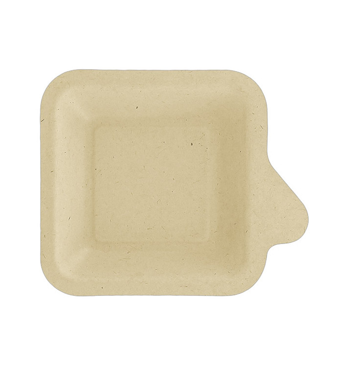 Talerz Zakładka Trzciny Cukrowej Naturalne 110x110mm (1000 Sztuk) Talerz Zakładka Trzciny Cukrowej Naturalne 110x110mm (1000 Sztuk)
