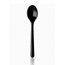 Łyżka Plastikowe Premium Czarni 185 mm 