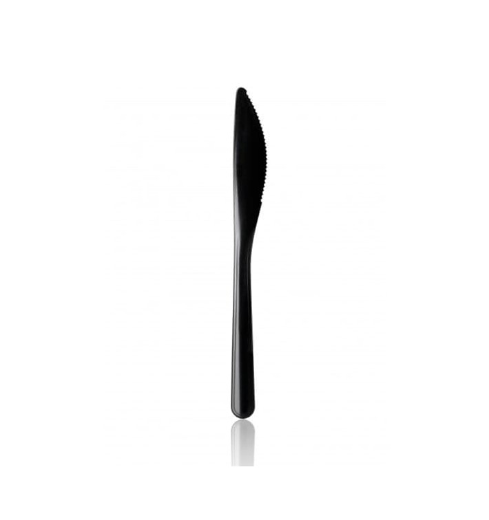 Nóż Plastikowi Premium Czarni 185 mm Nóż Plastikowi Premium Czarni 185 mm