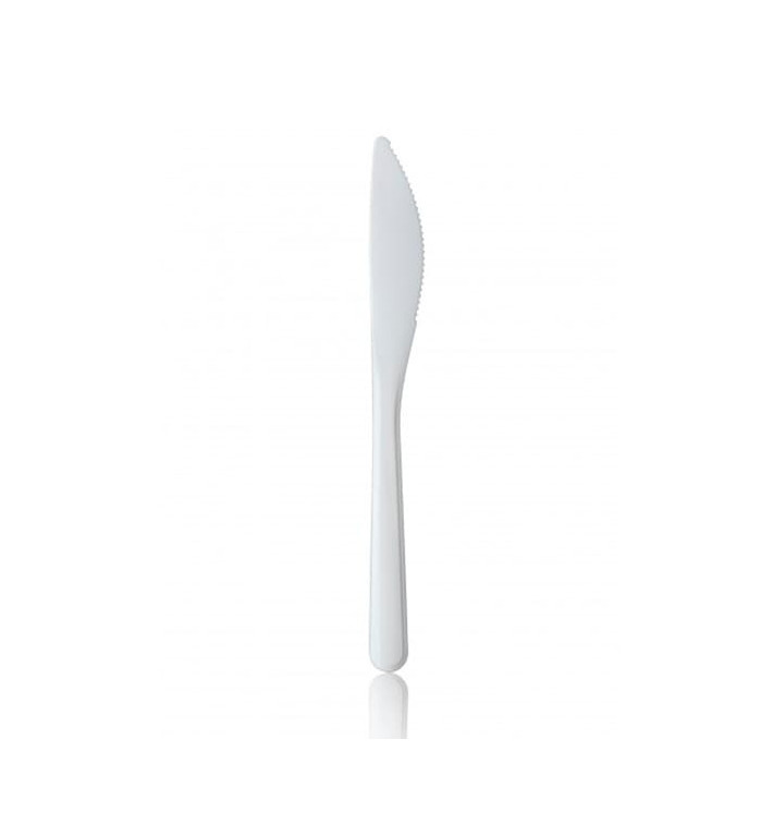 Nóż Plastikowi Premium Białe 185 mm Nóż Plastikowi Premium Białe 185 mm