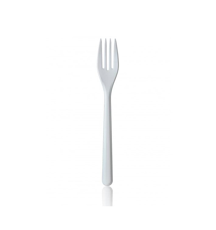 Widelczyki Plastikowe Premium Białe 185mm Widelczyki Plastikowe Premium Białe 185mm