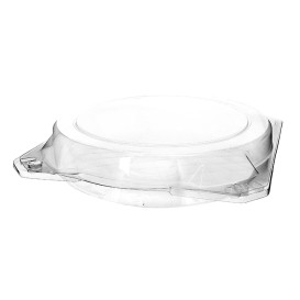 Pojemniki Pokrywka do Zawiasie Pieczenia PET Ø23x5cm (23 Sztuk)