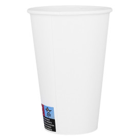 Kubki Papierowe ECO 12 Oz/360ml Białe Ø8cm (50 Sztuk)