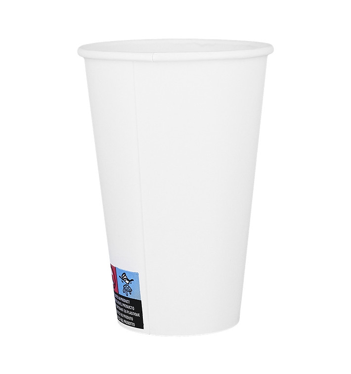 Kubki Papierowe ECO 12 Oz/360ml Białe Ø8cm (1.000 Sztuk) Kubki Papierowe ECO 12 Oz/360ml Białe Ø8cm (1.000 Sztuk)