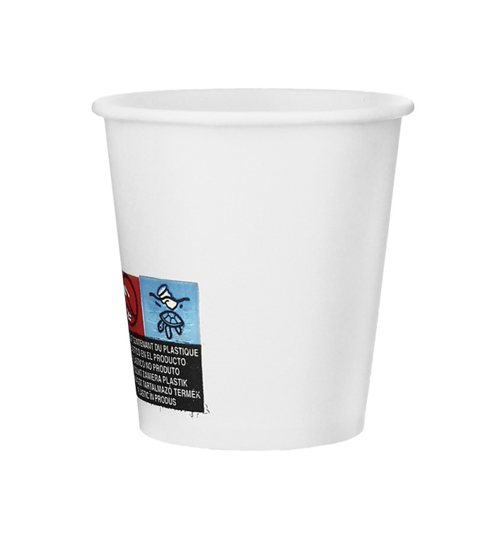 Kubki Papierowe 3 Oz/100ml Białe Ø5,8cm (1.500 Sztuk) Kubki Papierowe 3 Oz/100ml Białe Ø5,8cm (1.500 Sztuk)