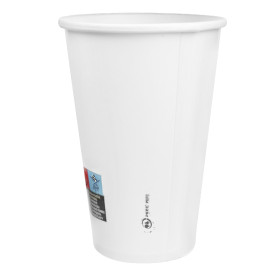 Kubki Kartonowe 20 Oz/600ml Białe Ø9,4cm (20 Sztuk)