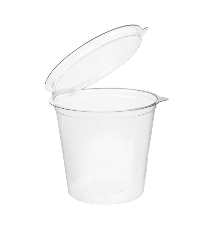 Miski Okrągły Zawiasie APET Przezroczyste 1000ml Ø134mm (180 Sztuk) Miski Okrągły Zawiasie APET Przezroczyste 1000ml Ø134mm (180 Sztuk)