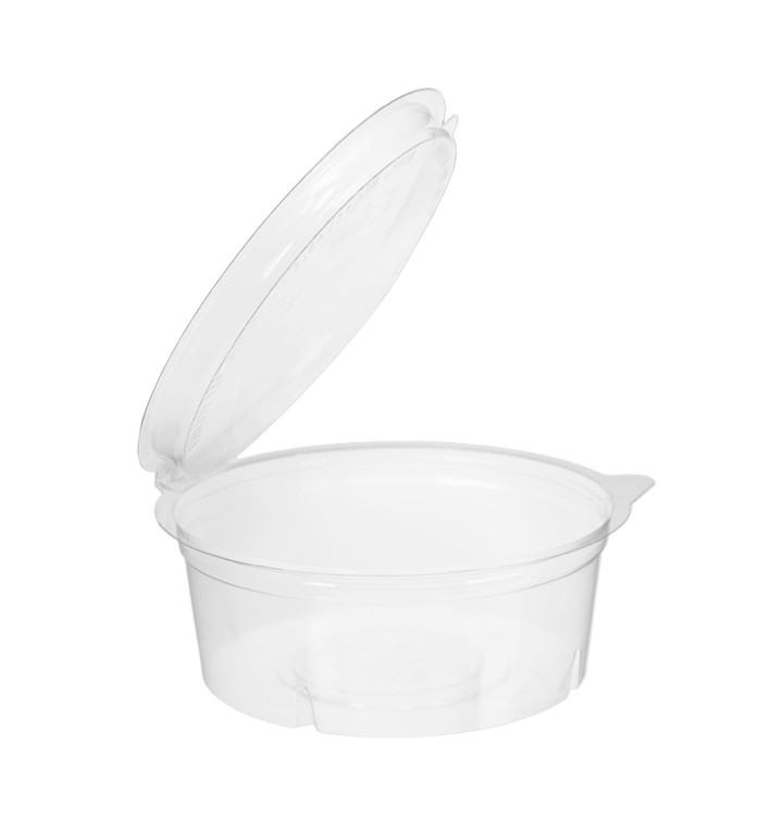 Miski Okrągły Zawiasie APET Przezroczyste 250ml Ø120mm (40 Sztuk) Miski Okrągły Zawiasie APET Przezroczyste 250ml Ø120mm (40 Sztuk)