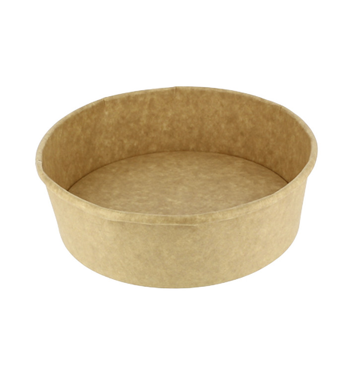 Miski Karton Kraft-Kraft 33Oz/1000ml Ø18,6cm (50 Sztuk) Miski Karton Kraft-Kraft 33Oz/1000ml Ø18,6cm (50 Sztuk)