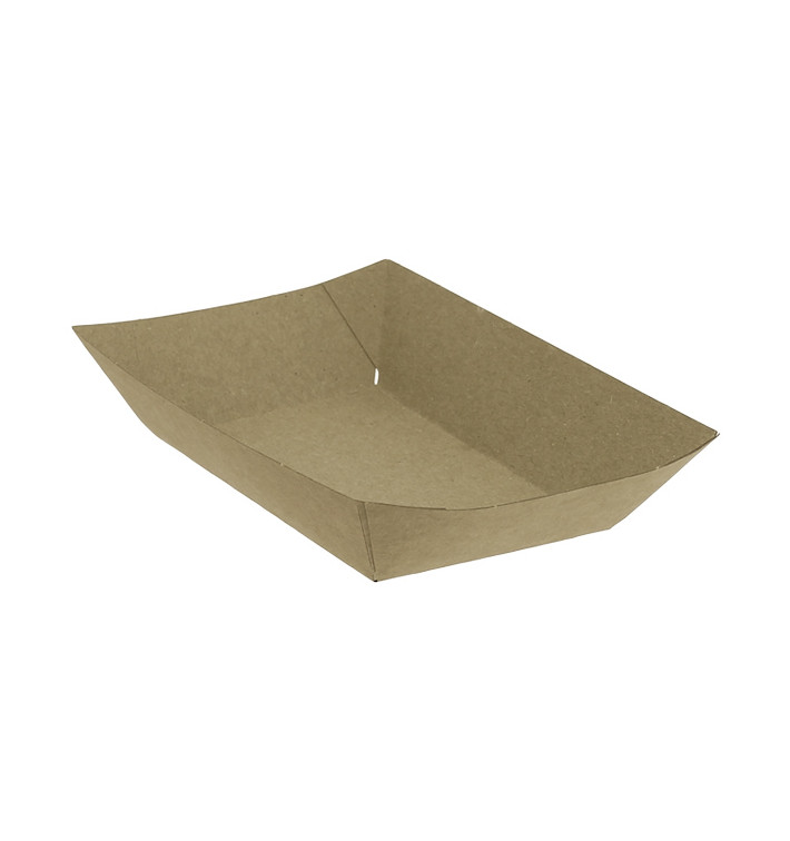 Tacki Łódki Papierowe 300ml Kraft-Kraft 11x7x3,5cm (25 Sztuk) Tacki Łódki Papierowe 300ml Kraft-Kraft 11x7x3,5cm (25 Sztuk)