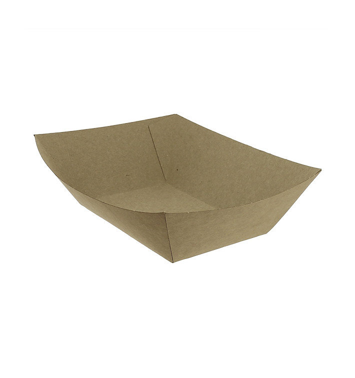 Tacki Łódki Papierowe 525ml Kraft-Kraft 12,2x8x5,5cm (25 Sztuk) Tacki Łódki Papierowe 525ml Kraft-Kraft 12,2x8x5,5cm (25 Sztuk)