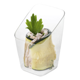 Kubek Plastikowe do Degustacji Przezroczyste 4x4x7 cm (20 Sztuk)