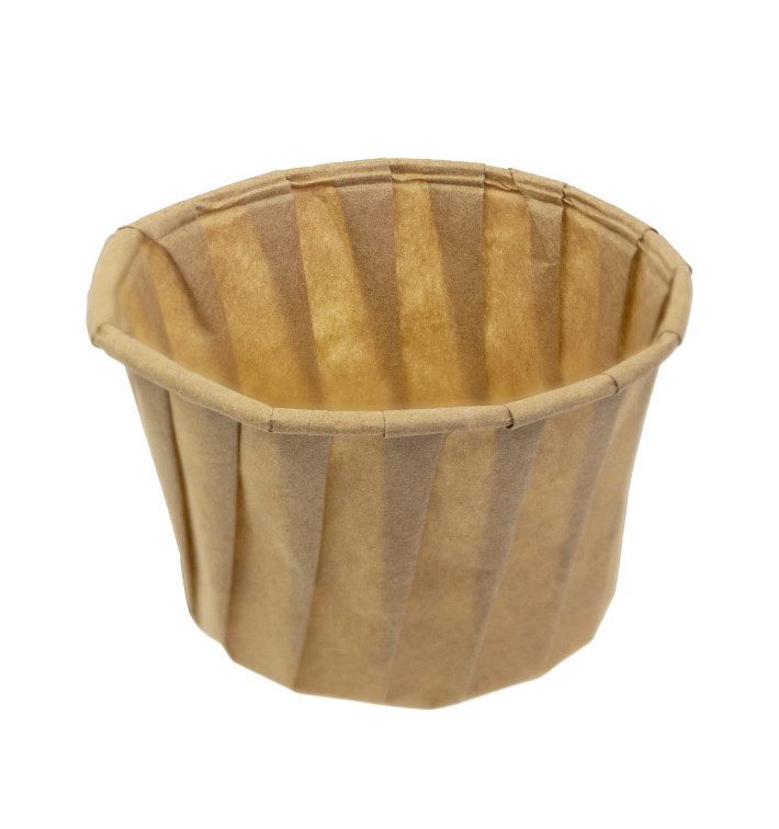 Miski Papierowe Karbowane Kraft 120ml (5000 Sztuk) Miski Papierowe Karbowane Kraft 120ml (5000 Sztuk)