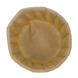Miski Papierowe Karbowane Kraft 120ml (250 Sztuk)