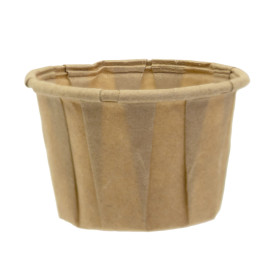 Miski Papierowe Karbowane Kraft 30ml (5000 Sztuk)