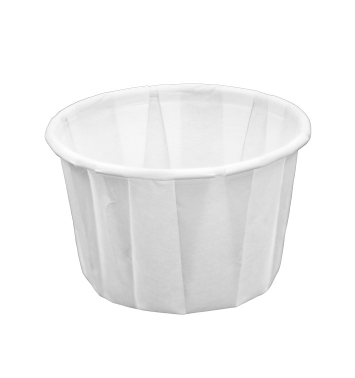 Miski Papierowe Karbowane 100ml (250 Sztuk) Miski Papierowe Karbowane 100ml (250 Sztuk)