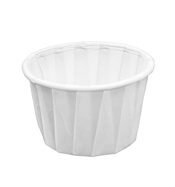 Pleated Paper Souffle Cup 37ml (5000 Units) Pleated Paper Souffle Cup 37ml (5000 Units)