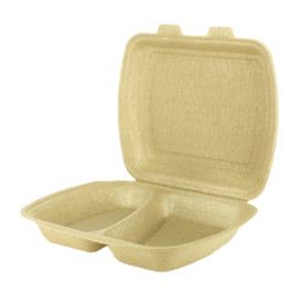 MenuBox XPP 2C Beżowy 24x20,5x7cm (200 Sztuk)