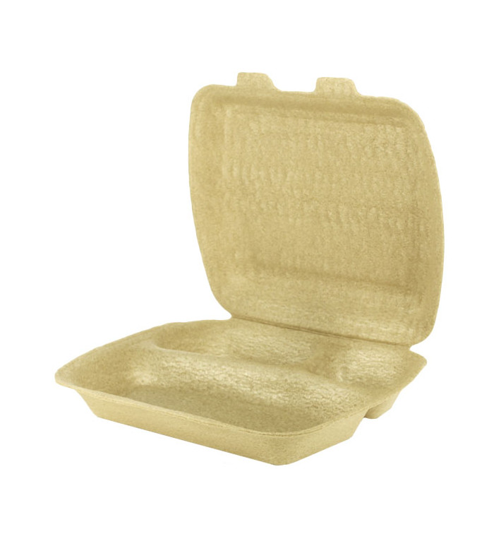 MenuBox XPP 3C Beżowy 24x20,5x7cm (50 Sztuk) MenuBox XPP 3C Beżowy 24x20,5x7cm (50 Sztuk)
