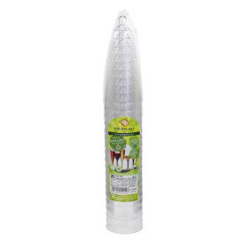 Kieliszki Plastikowe do Wina Musującego na Podstawie Złote 120ml 2P (200 Sztuk)