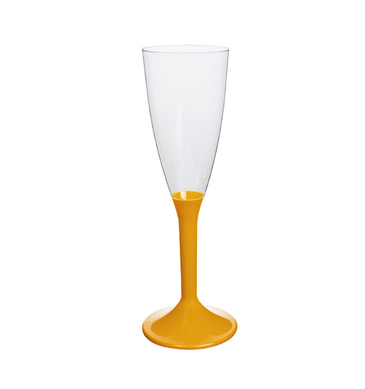 Kieliszki Plastikowe do Wina Musującego na Podstawie Mango 120ml 2P (200 Sztuk) Kieliszki Plastikowe do Wina Musującego na Podstawie Mango 120ml 2P (200 Sztuk)
