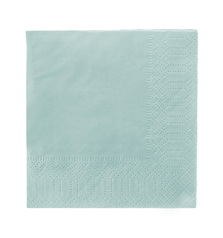 Serwetki Papierowe Ozdobne 20x20 2C Jasnoniebieski (100 Sztuk) Serwetki Papierowe Ozdobne 20x20 2C Jasnoniebieski (100 Sztuk)