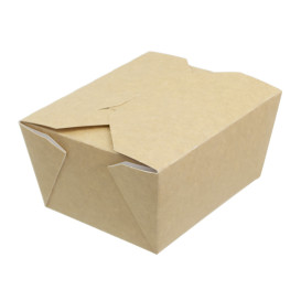 Opakowania na Lunch Kraft 11,8x9x6,3cm 650ml (250 Sztuk)