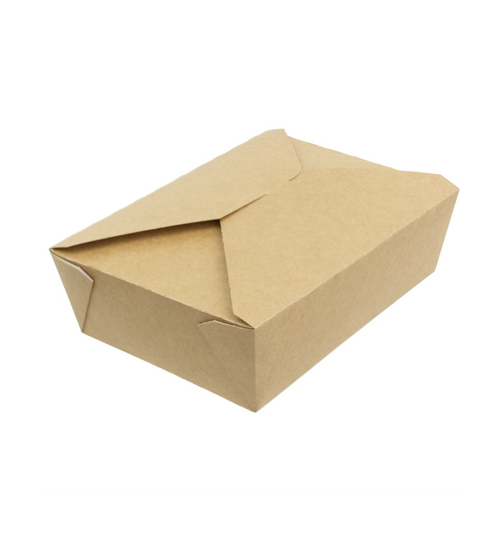 Opakowania na Lunch Kraft 19,7x14x6,5cm 1470ml (25 Sztuk) Opakowania na Lunch Kraft 19,7x14x6,5cm 1470ml (25 Sztuk)