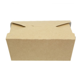 Opakowania na Lunch Kraft 15x12x6,5cm 1150ml (25 Sztuk)