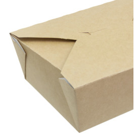 Opakowania na Lunch Kraft 15x12x6,5cm 1150ml (25 Sztuk)