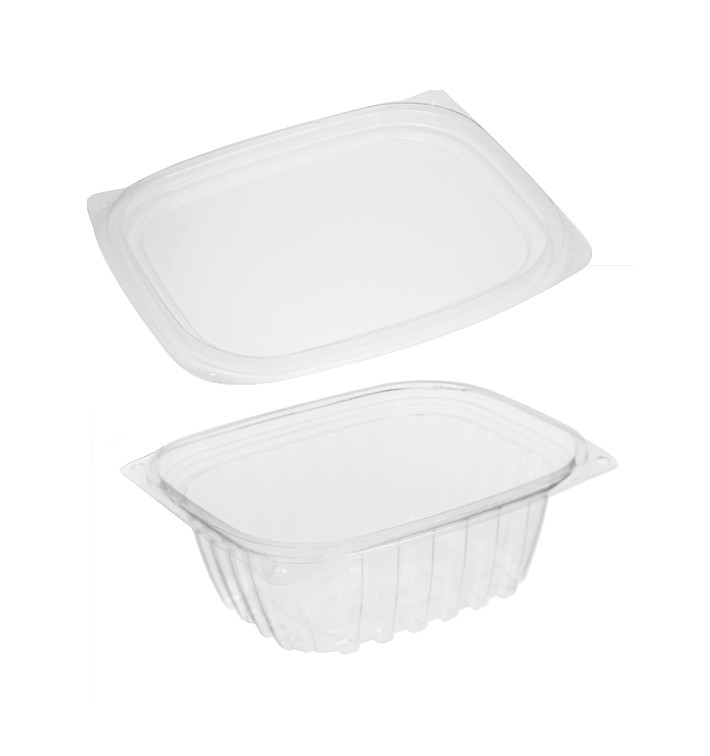 Pojemniki Kompostowanie PLA z Pokrywką 355ml (300 Sztuk) Pojemniki Kompostowanie PLA z Pokrywką 355ml (300 Sztuk)