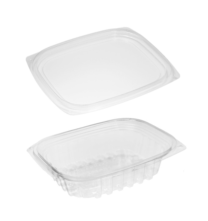 Pojemniki Kompostowanie PLA z Pokrywką 235ml (100 Sztuk) Pojemniki Kompostowanie PLA z Pokrywką 235ml (100 Sztuk)