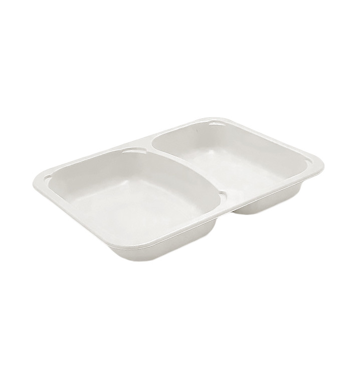 Pojemniki Trzciny Cukrowej PLA 2C 820ml 22,7x17,8x3,2cm (75 Sztuk) Pojemniki Trzciny Cukrowej PLA 2C 820ml 22,7x17,8x3,2cm (75 Sztuk)