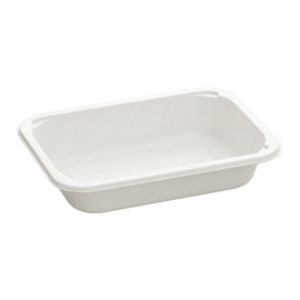 Pojemniki Trzciny Cukrowej PLA 580ml 18,7x13,6x3,6cm (75 Sztuk)