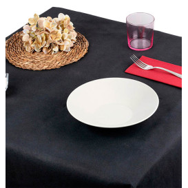 Airlaid Tablecloth Roll Black 1,2x25m (6 Units)