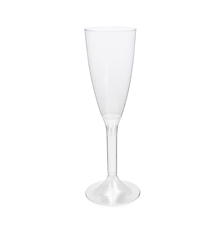 Kieliszki Plastikowe do Wina Musującego na Podstawie Przezroczyste 120ml 2P (200 Sztuk) Kieliszki Plastikowe do Wina Musującego na Podstawie Przezroczyste 120ml 2P (200 Sztuk)