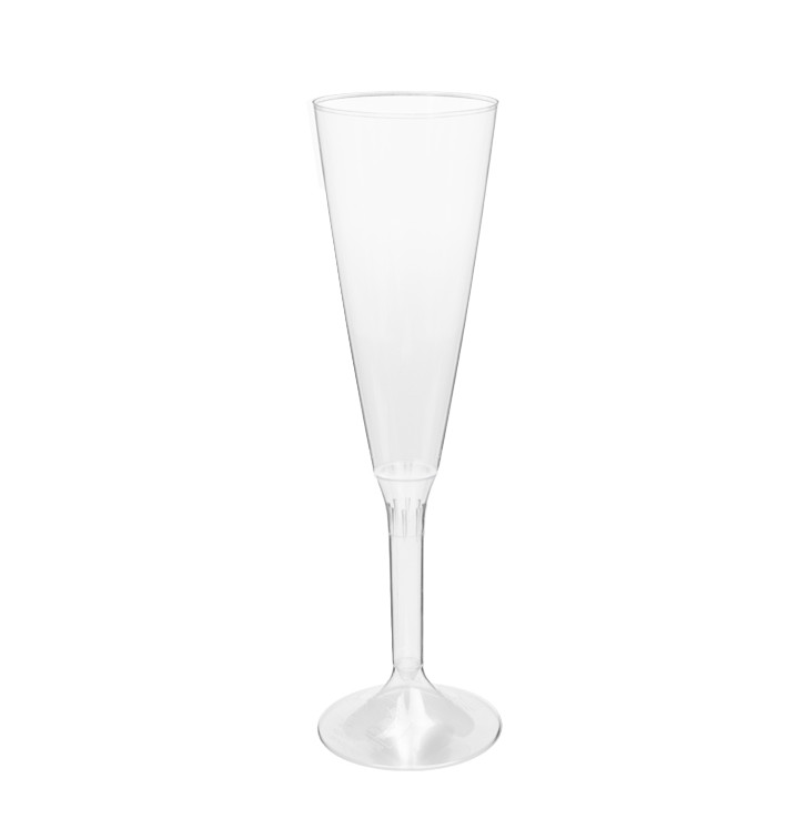 Kieliszki Plastikowe do Wina Musującego na Podstawie Przezroczyste 160ml 2P (20 Sztuk) Kieliszki Plastikowe do Wina Musującego na Podstawie Przezroczyste 160ml 2P (20 Sztuk)