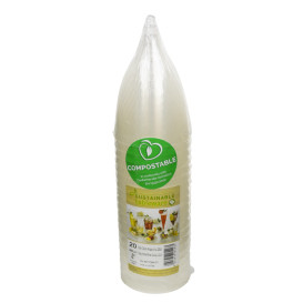 Kieliszki PLA Biodegradowalny Przezroczyste 200ml 2P (400 Sztuk)