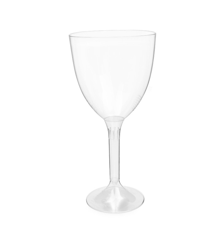 Kieliszki Plastikowe Wino na Podstawie Przezroczyste 300ml 2P (20 Sztuk) Kieliszki Plastikowe Wino na Podstawie Przezroczyste 300ml 2P (20 Sztuk)