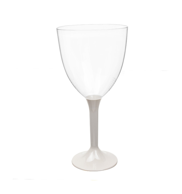 Kieliszki Plastikowe Wino na Podstawie Beżowy 300ml 2P (200 Sztuk) Kieliszki Plastikowe Wino na Podstawie Beżowy 300ml 2P (200 Sztuk)