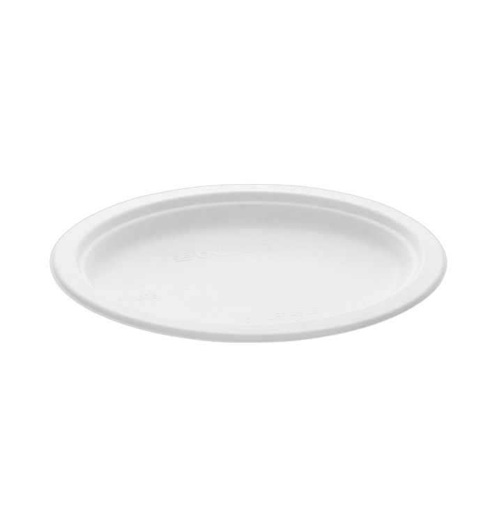 Tacki Trzciny Cukrowej Białe 260x190mm (50 Sztuk) Tacki Trzciny Cukrowej Białe 260x190mm (50 Sztuk)
