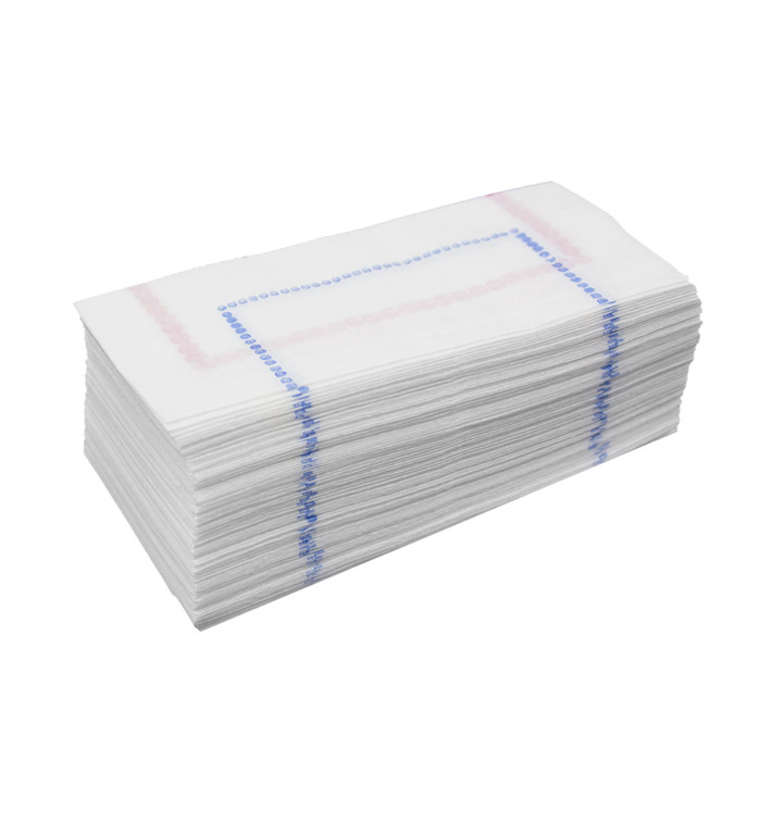 Serwetki Papierowe 14x14 Zigzag Niebieską-Czerwoną (25.000 Sztuk) Serwetki Papierowe 14x14 Zigzag Niebieską-Czerwoną (25.000 Sztuk)