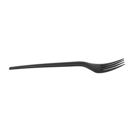 Widelczyki Biodegradowalny CPLA Czarni 17cm (1.000 Sztuk)