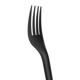 Widelczyki Biodegradowalny CPLA Czarni 17cm (1.000 Sztuk)